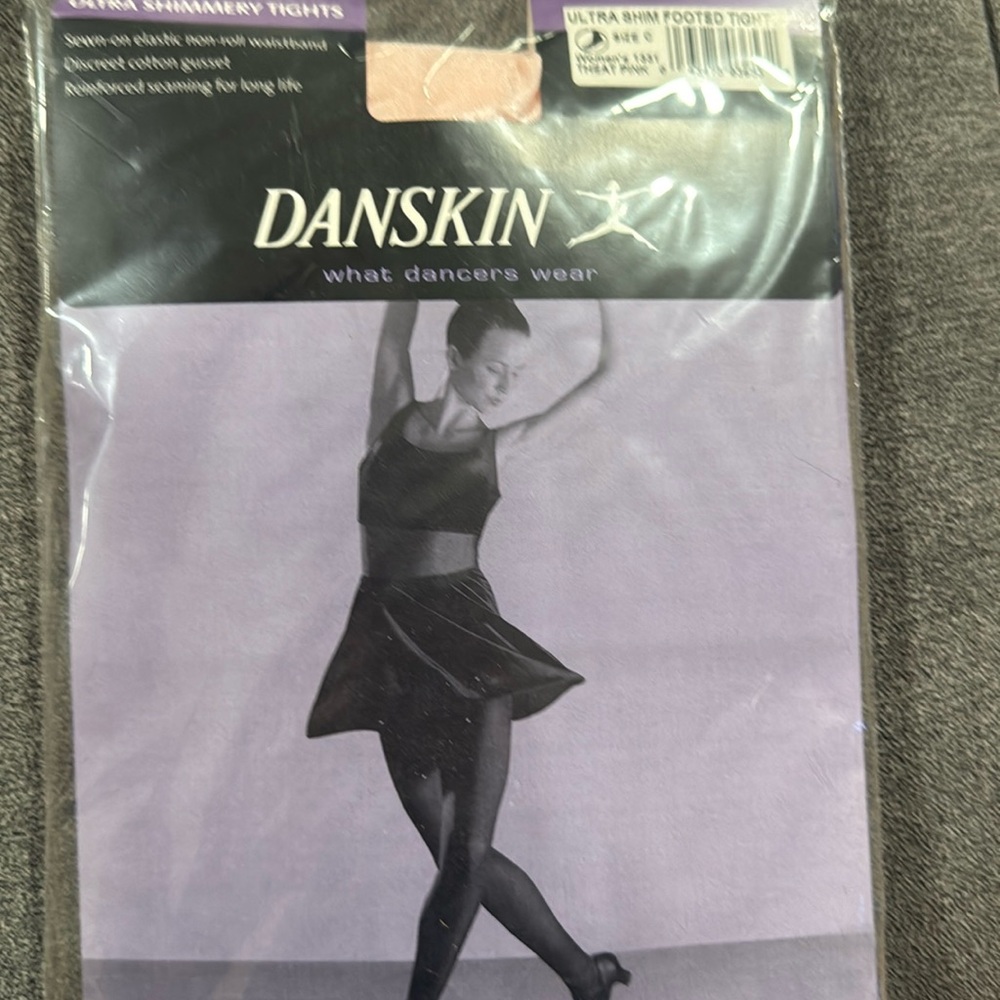New Danskin Ultra Shim Footed Tight